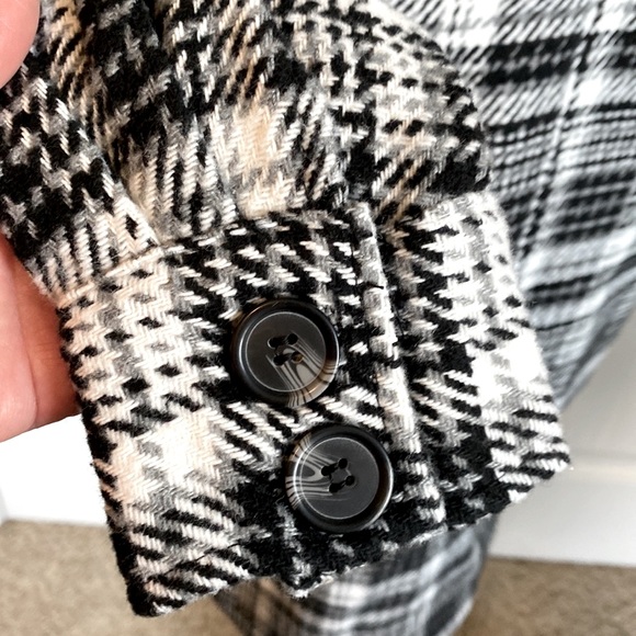 Longer Heavy Plaid Shacket - Picture 6 of 10